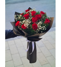 Kırmızı Gül Buketi